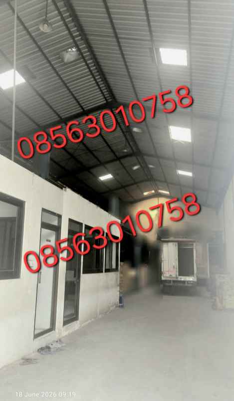 disewakan ruko gudang kantor greges jaya