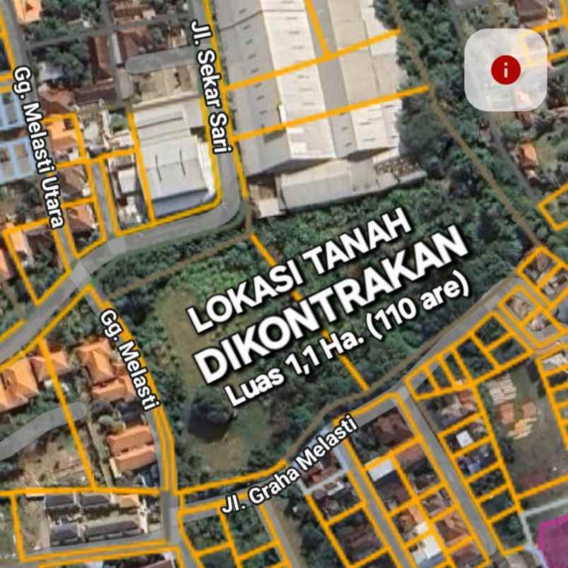 disewakan tanah bypass bagus mantra