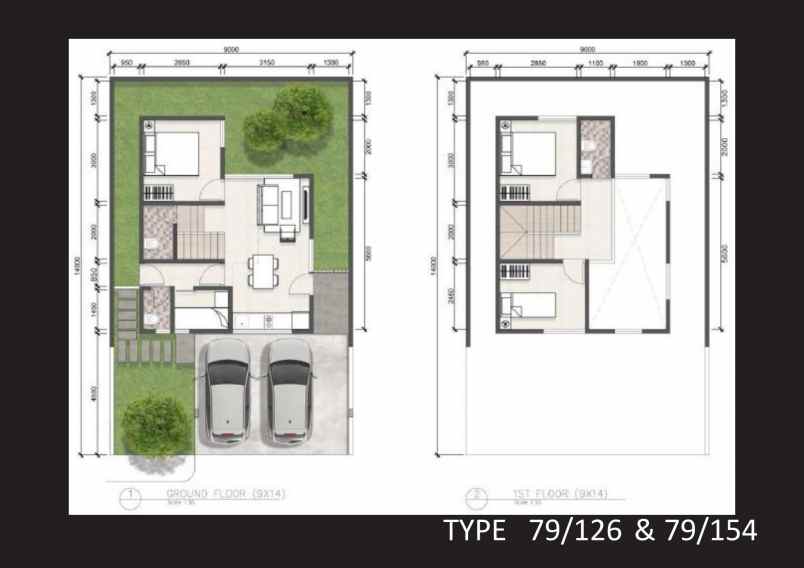 havana breeze metland cibitung tipe 2 lantai