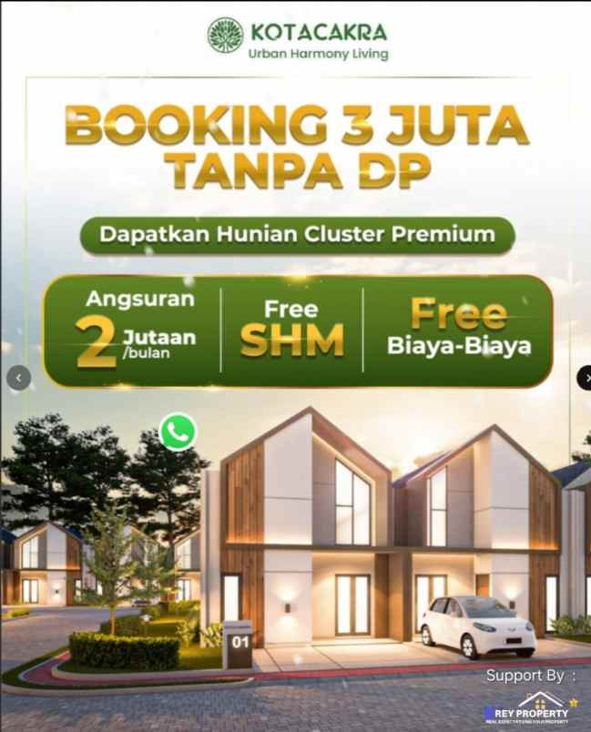 hunian mewah murah di tigaraksa tangerang