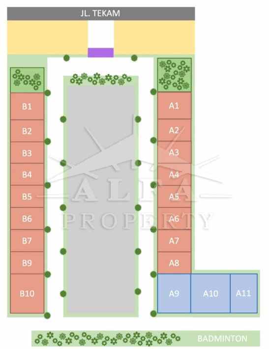 jual murah tanah shm kavling cluster siap bangun rumah