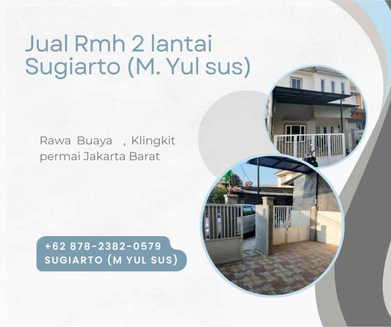jual rumah 2 lantai