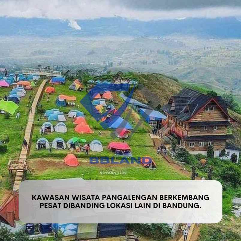 jual tanah cocok untuk villa dan bisnis di pangalengan