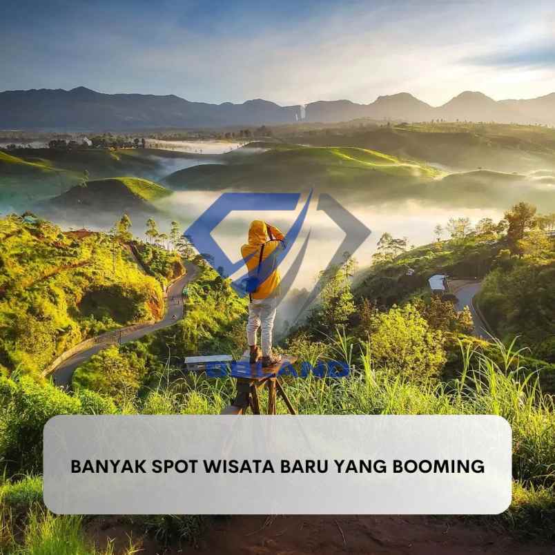 jual tanah cocok untuk villa dan bisnis di pangalengan