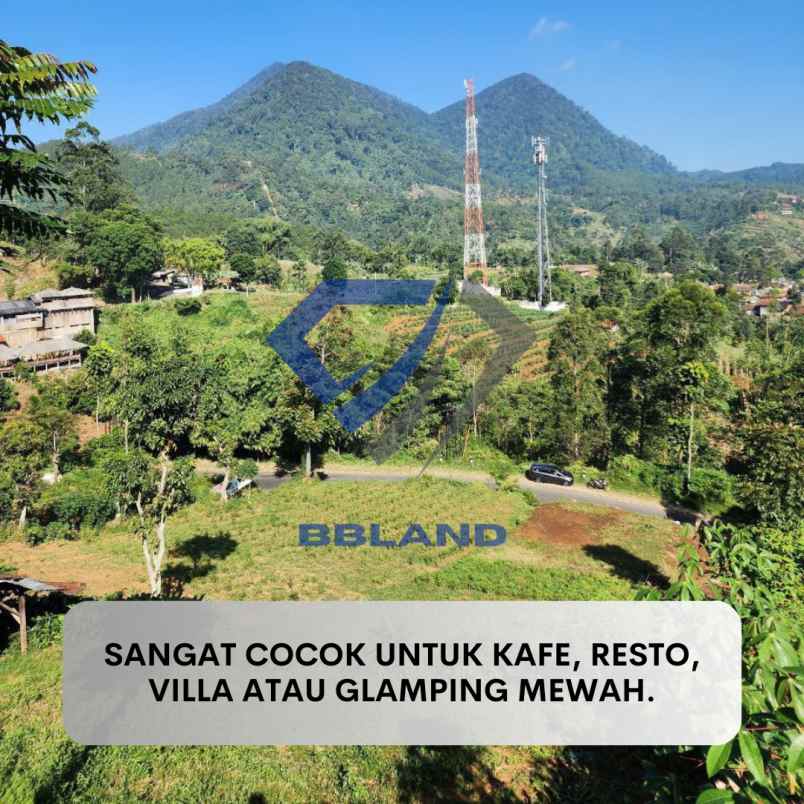 jual tanah cocok untuk villa dan bisnis di pangalengan