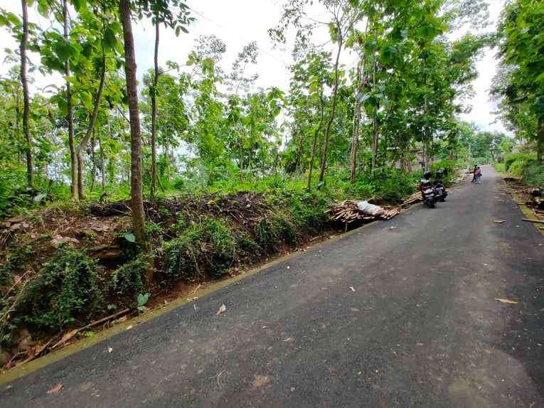 jual tanah datar barat pasar karangpandan karanganyar