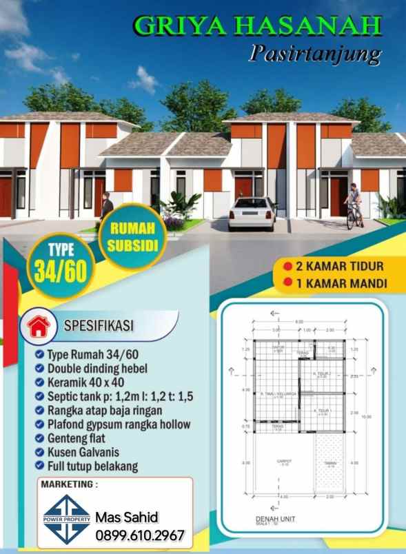 perumahan subsidi pemerintah di cikarang pusat