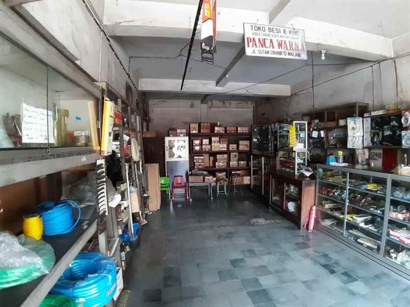 ruko 2 lt komersial pasar besar malang