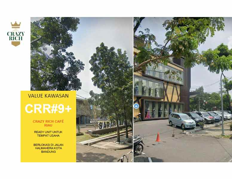 ruko gudang kantor jalan riau kelurahan