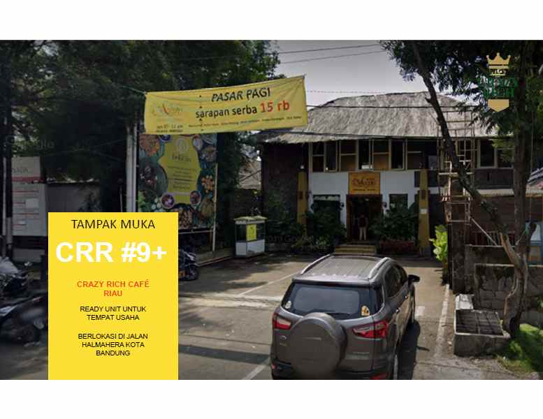 ruko gudang kantor jalan riau kelurahan