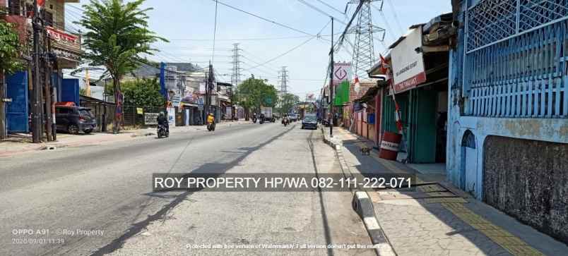 ruko gudang kantor jl raya plumpang semper