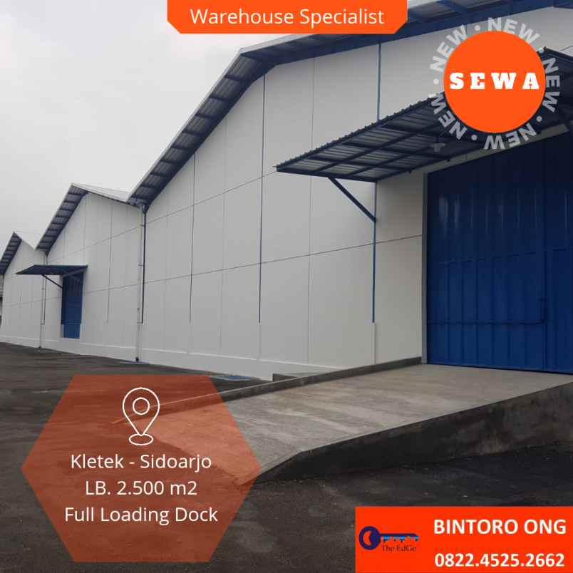 ruko gudang kantor raya kletek taman sidoarjo