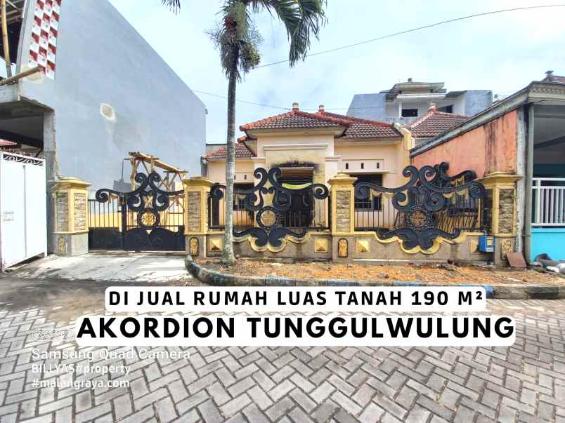 rumah akordion lowokwaru kota malang