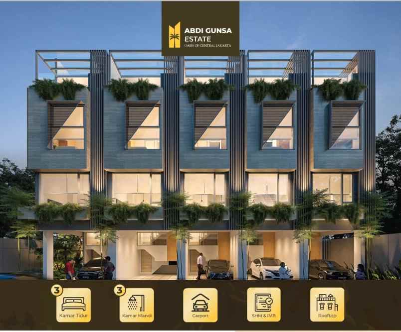 rumah baru di gunung sahari jakarta pusat