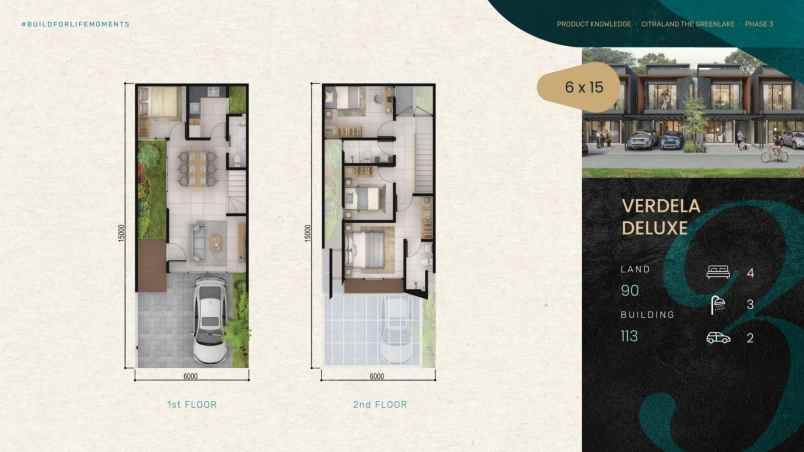 rumah baru dr citrland the greenlake phase 3 series v