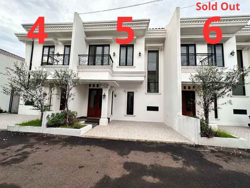 rumah baru siap huni cluster pondok gede bekasi