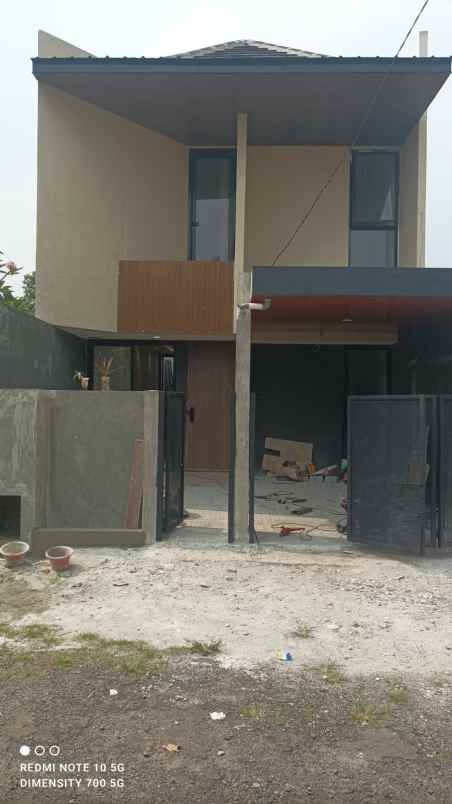 rumah cluster baru dalam komplek di jatiasih bekasi