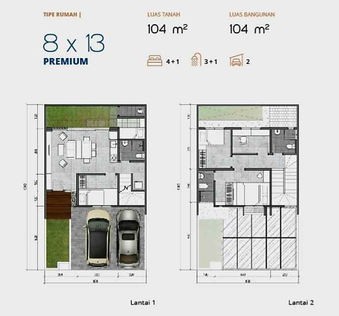 rumah cluster genova summarecon gedebage bandung