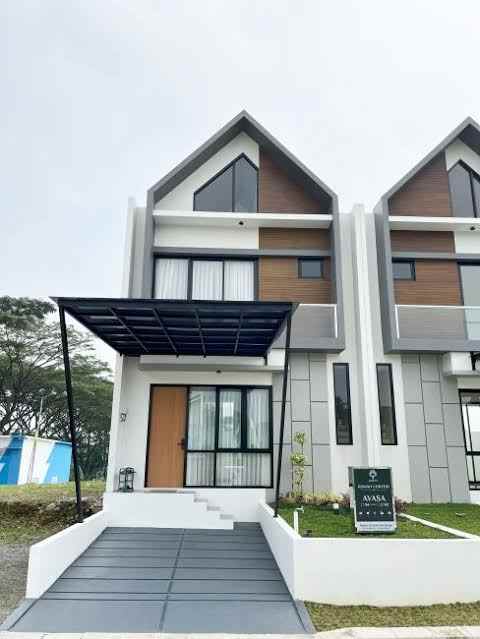 rumah di cluster sayana bogor nirwana residence