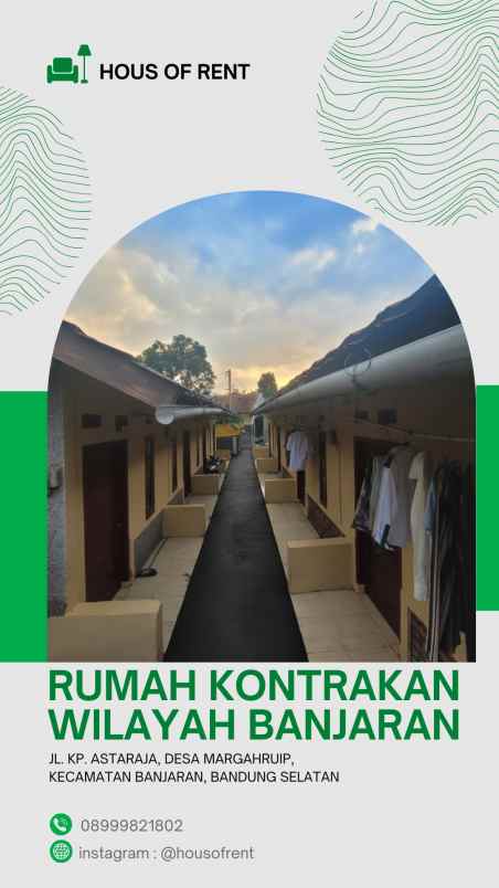 rumah di kontrakan bu hj entin