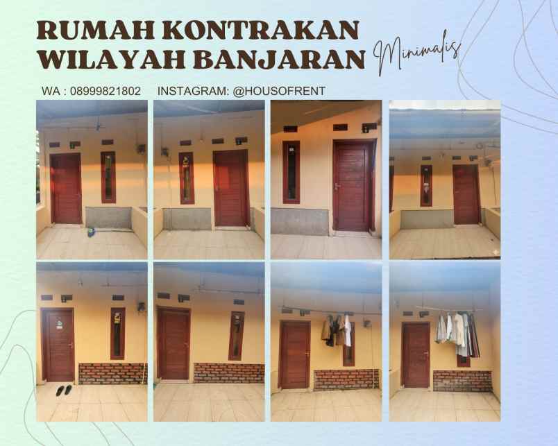 rumah di kontrakan bu hj entin
