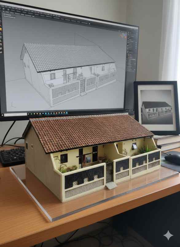 rumah di kontrakan bu hj entin