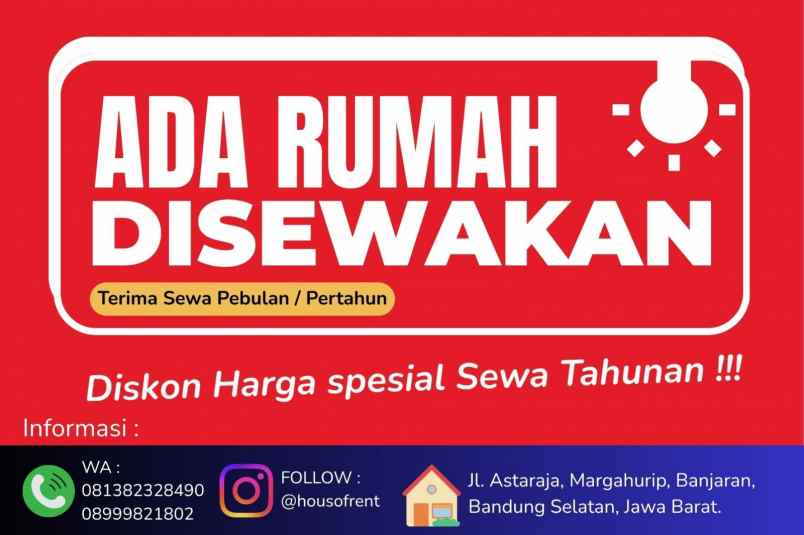 rumah di kontrakan bu hj entin