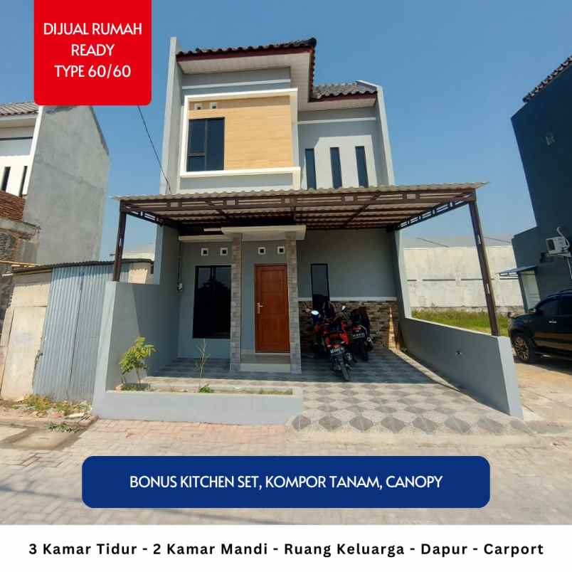rumah dua lantai murah dekat solobaru