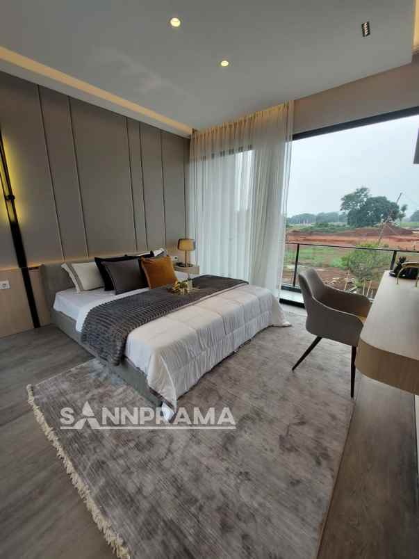 rumah elegan dalam cluster exclusive di sawangan
