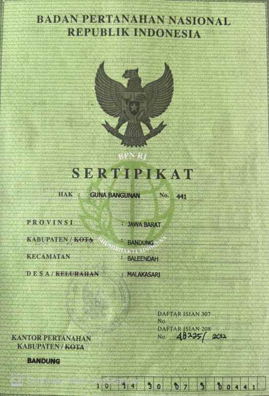 rumah griya prima asri jl