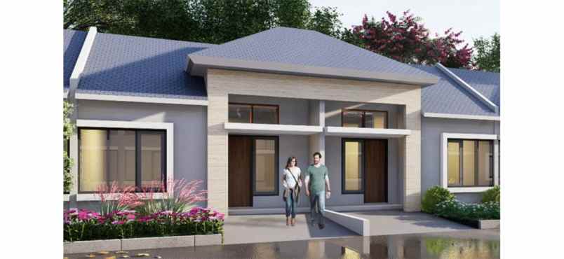 rumah jalan raya galuh mas karawang