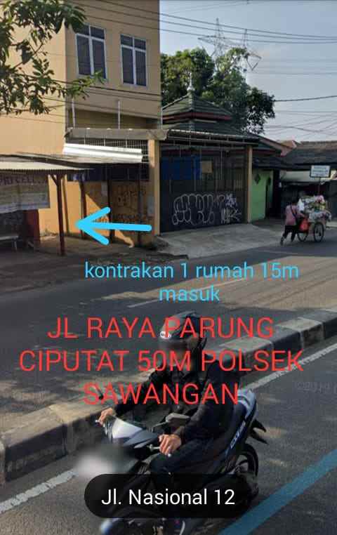 rumah jln raya parung ciputat
