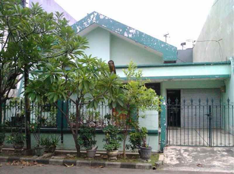 rumah lama 1 lantai wisma mukti klampis surabaya