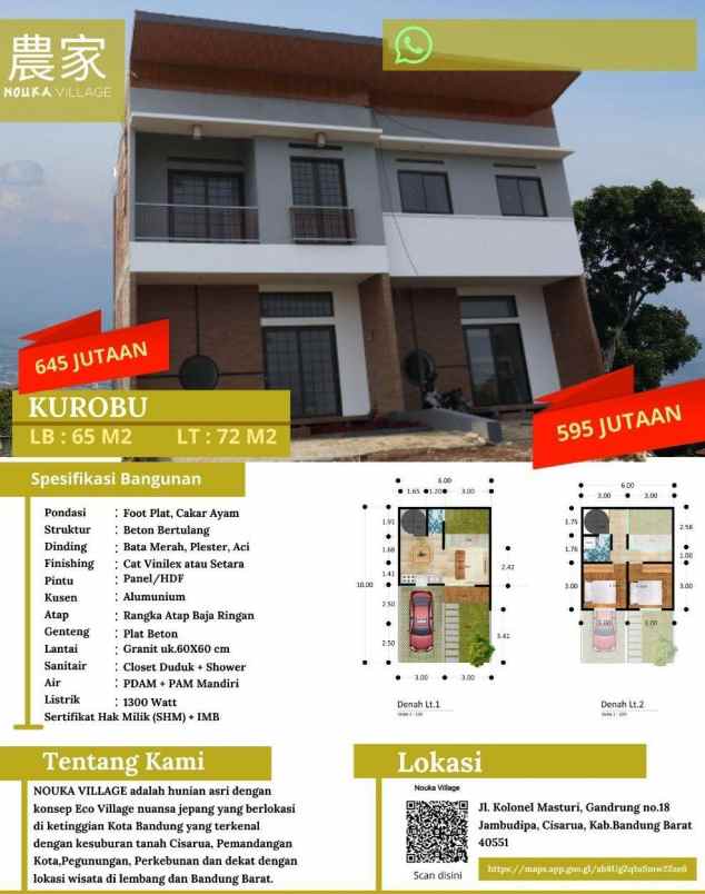 rumah lembang bandung barat