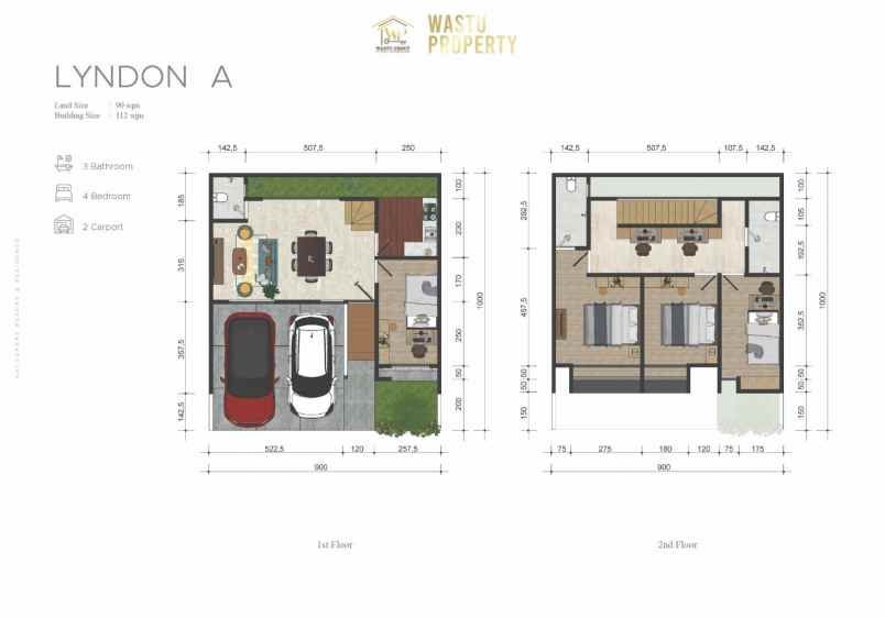 rumah modern one gate di kawasan strategis sleman