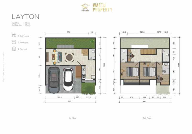rumah modern one gate di kawasan strategis sleman