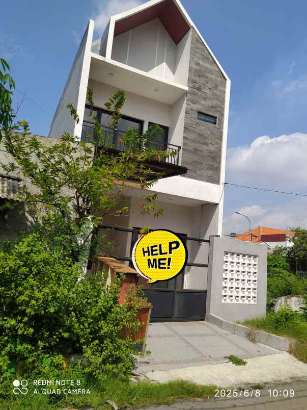 rumah murah di perumahan rungkut barata surabaya timur