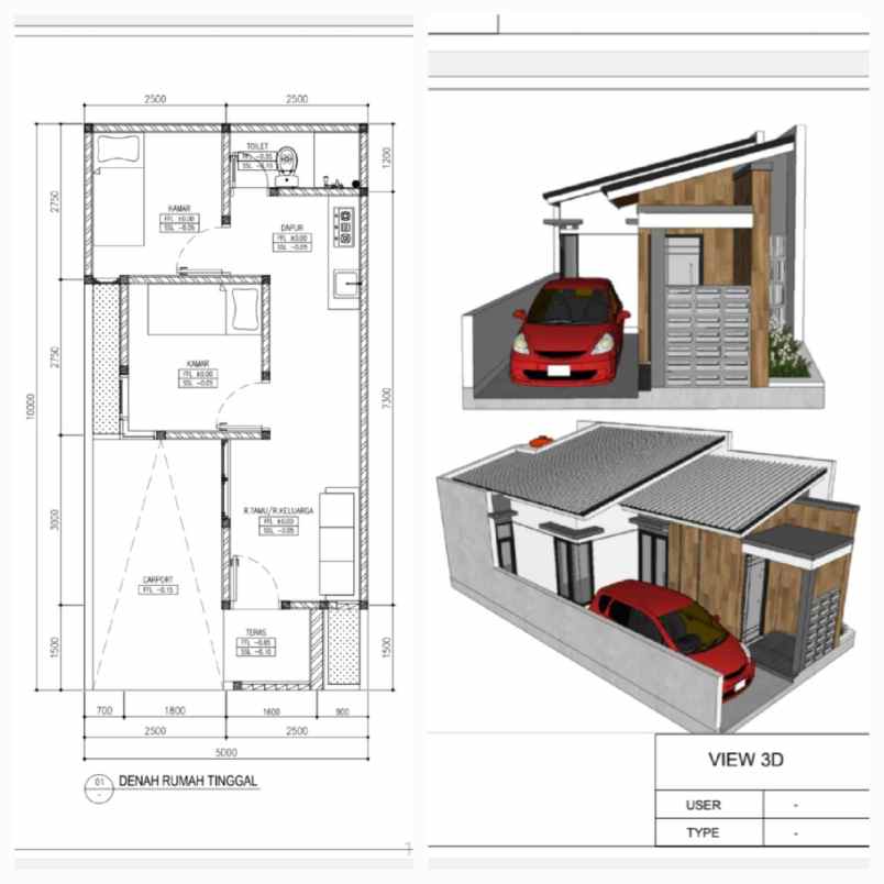 rumah murah di pondok rajeg cibinong 350 jt cash leni