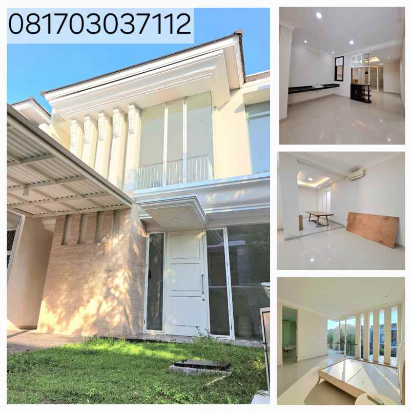 rumah pakuwon city palm beach minimalis bagus