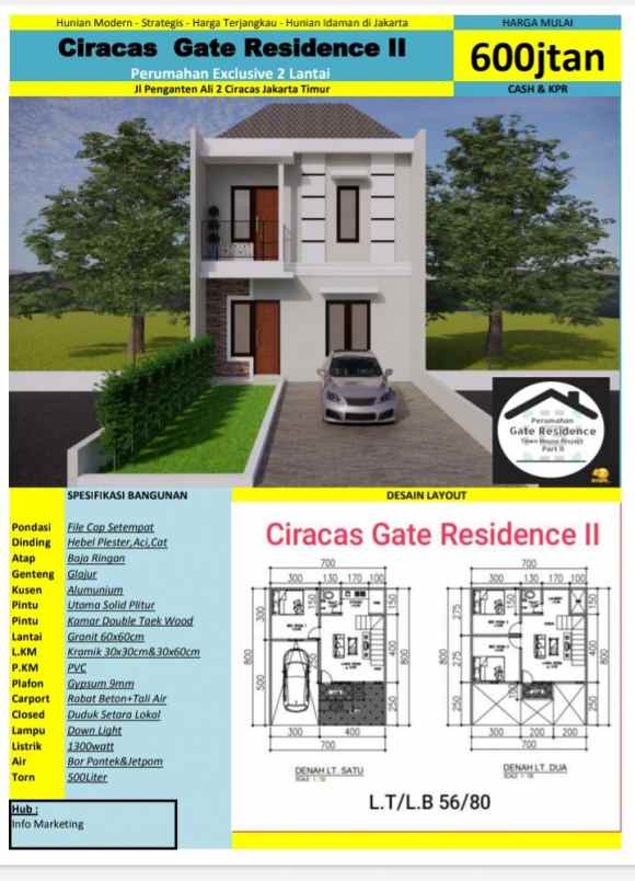 rumah penganten ali 2 ciracas