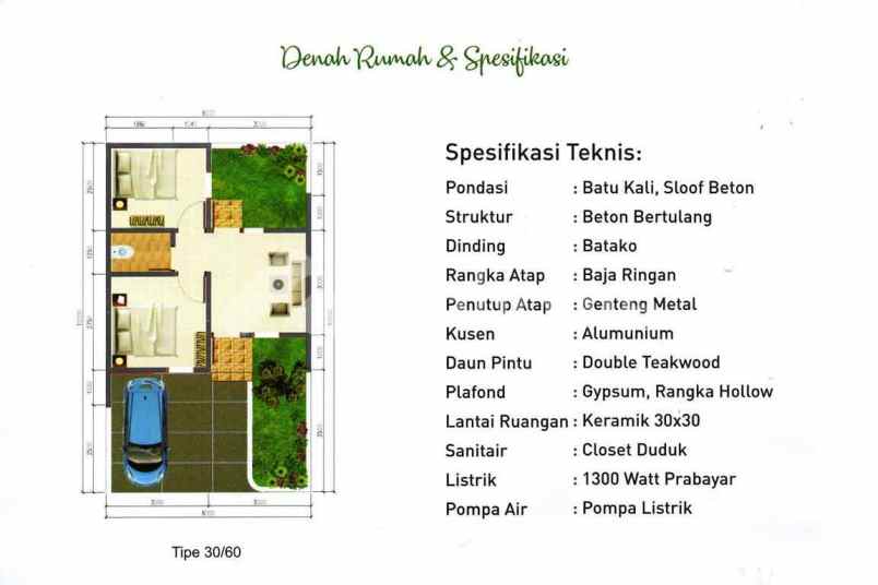 rumah perumahan kalisuren