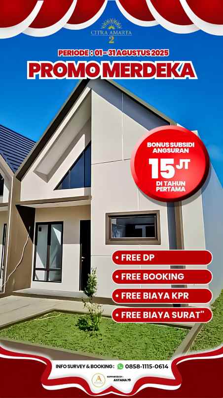 rumah tanpa dp di curug