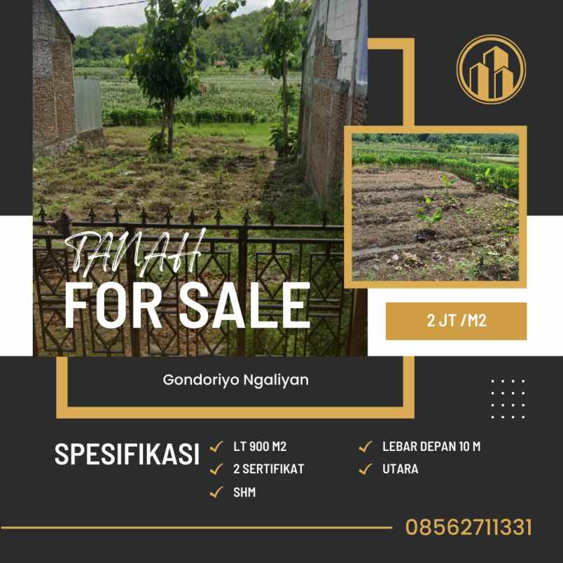 tanah cocok untuk investasi gondoriyo ngaliyan