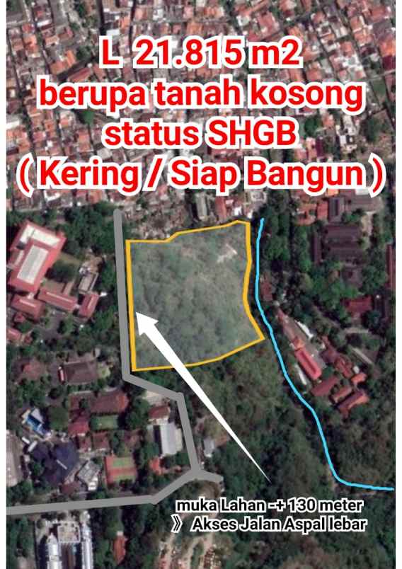 tanah gajahmungkur semarang kota