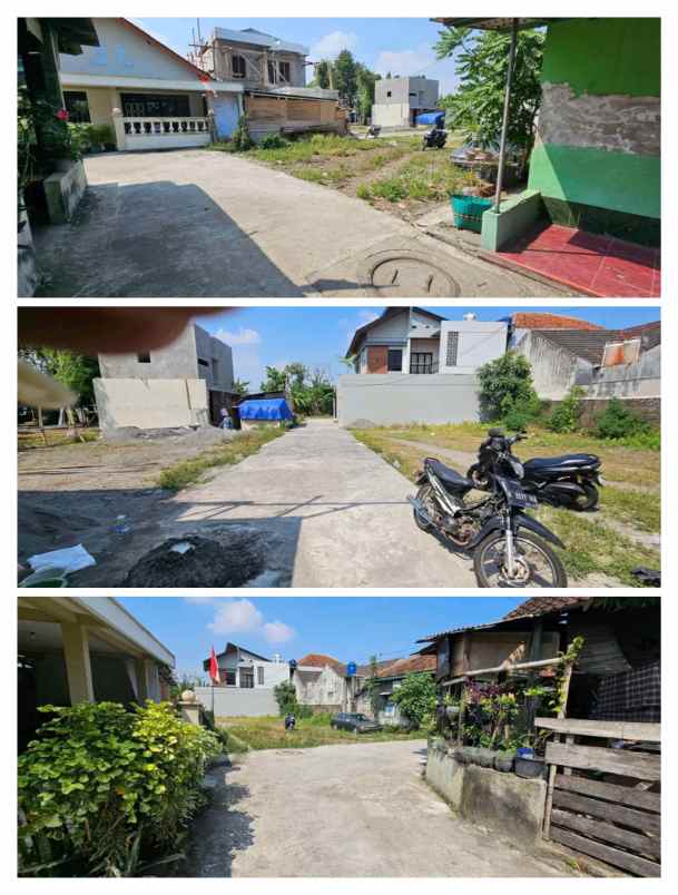 tanah hook dalam cluster di jalan raya berbah sleman