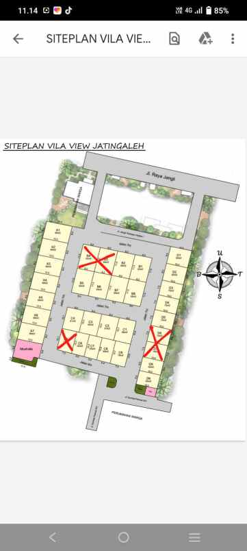 tanah kavling murah bisa dicicil di jangli perbalan