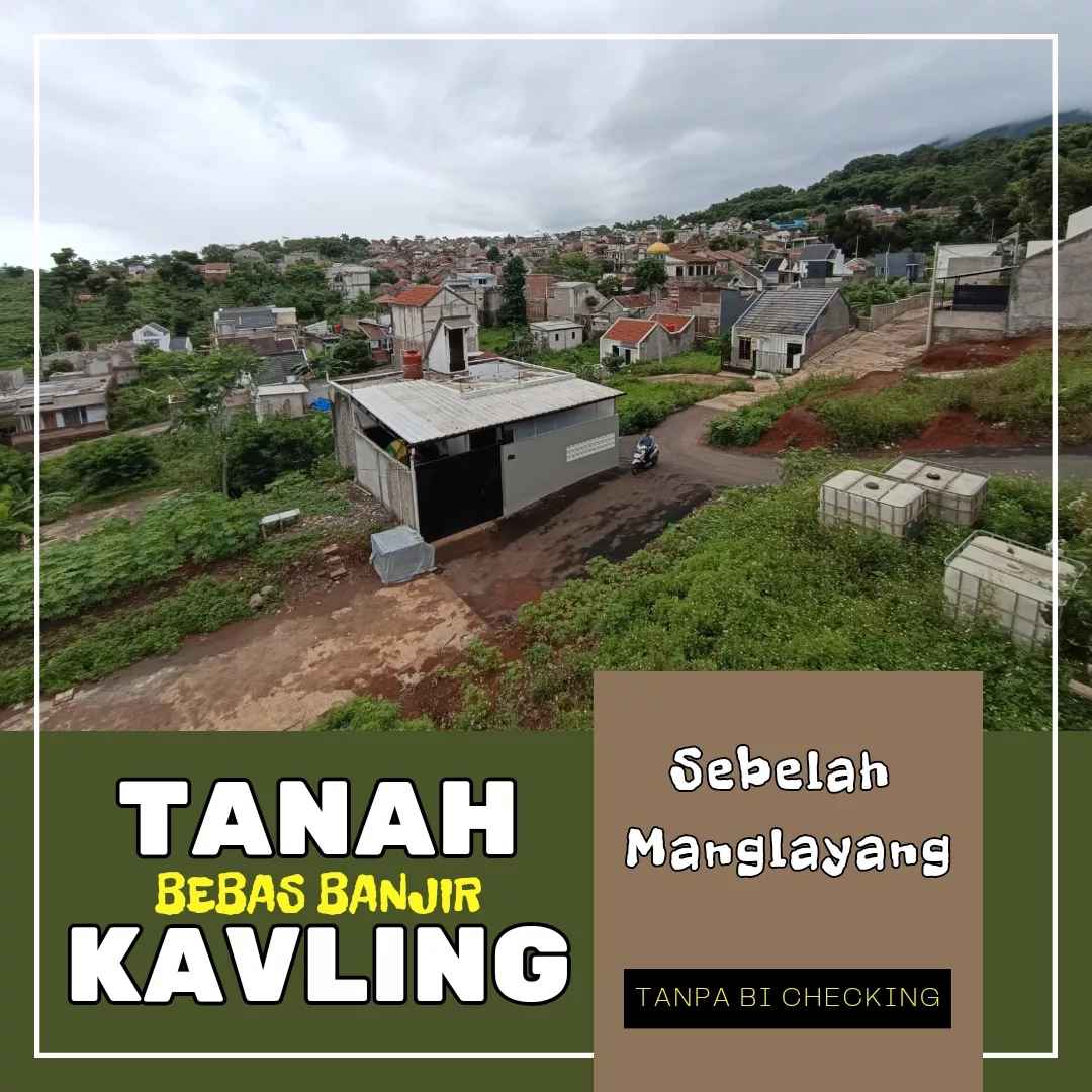 tanah kavling murah sebelah manglayang regency