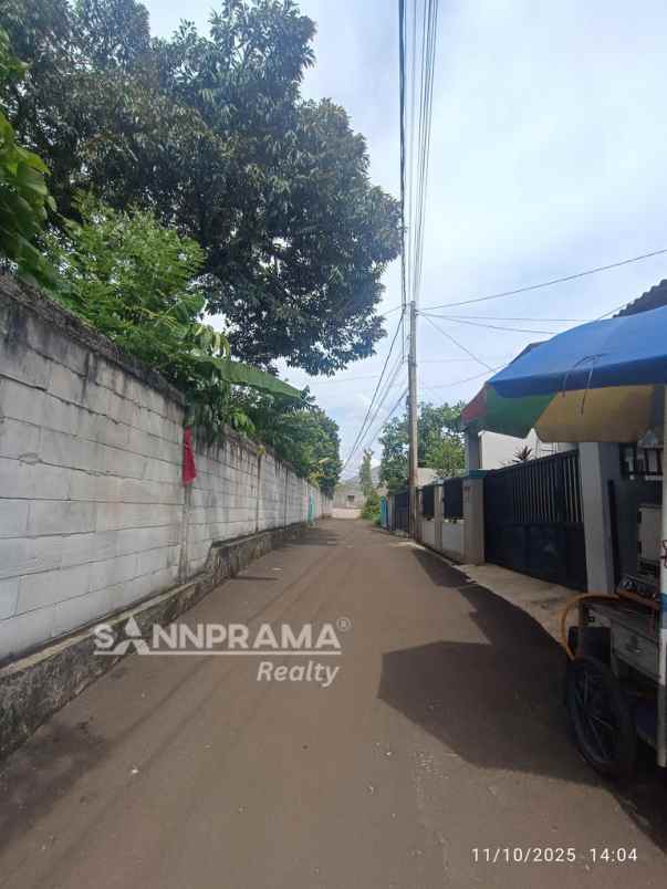 tanah kavling siap bangun di meruyung depok