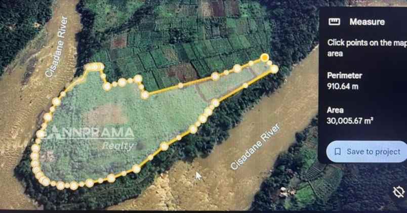 tanah kebun 3hektar di rancabungur bogor uun