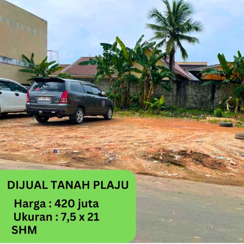 tanah murah area plaju kota palembang